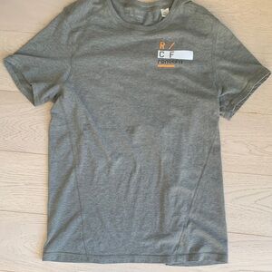 Reebok Men's Gray CrossFit Short Sleeve Tee